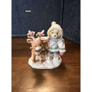 Vintage 1994 " Near And Deer For Christmas"   NILS  Cherished Teddies #617245